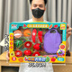 儿童厨房过家家玩具蔬菜水果食物冰箱套装女孩玩具 【手提加大礼盒】6636南瓜车