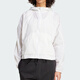
Adidas jacket women's 2025 summer new sportswear woven breathable skin jacket hooded jacket JP0464 JP0464 white UPF50+ L