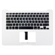 Kasenrui (Kasenrui) Apple Mac AirPro A1466 1502 1425 1398 Disk C Original C con Case Bottom D de teclado A1466 Case C original con teclado 95 Nuevo (Color de observación)