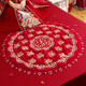 
Three-equivalent tiger red festive embroidery, Baifu is made by the bride, a blessing mat, a wedding mat, a woman is getting married, a wedding preparation product, a gold-edged mat, a gold-edged embroidery, a gold-edged embroidery, 9898c