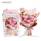 Aimone 16 roses, carnations, eternal soap flowers, same-city delivery, New Year's and Valentine's Day gifts for girlfriend, non-flowers