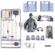 Henglong Fernbedienungstank Dekoration Teile Selbstorganisation DIY Assembly Teile Aufkleber Seil Tiger Maschinengewehr Mekava T90 Mekava Dekoration Teile 3958