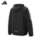 ADIDAS阿迪达斯上衣男2025春夏季新款百搭透气休闲运动外套潮流舒适夹克 KA2552【官方正品 假一赔十】 S