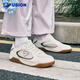 Fila Fusion Wing Shoes 2025 Летние тонкие подошвы, дышащие женские туфли, серебряные балетные туфли Tofu White/Night Olive Green-To 36
