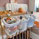 Qiaole Bear Baby Game Fence Cuna Cuna Bolsa colgante Multifuncional Bolsa de almacenamiento de pañales Bolsa colgante Bolsa de almacenamiento