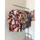 Zewanbang Sommer kurzärmeliges Herrenhemd Jugend beliebt 2025 Sommerpaareelbe Urlaub Retro Beach Shirt 6627 m [Vorgeschlagen 90-115jin [Jin gleich 0,5 kg]]]