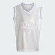 Adidas Clover Vest Summer de verano NUEVO FITUNDA AUTERAL AL ​​ARRIBA Moda V-Neck en V transpirable Camiseta Maneveless It9766 XL