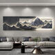 三栖虎背有靠山客厅装饰画轻奢沙发背景墙挂画感3d立体山水壁画 e-背有靠山 15042cm普通款(不带灯)