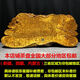 
Golden camphor root carving Chinese retro tea tray full of dierium flowers whole solid wood golden silk nanmu Kung Fu tea sea home living room dark blue z2607