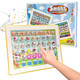 Cross-border children's large English tablet learning machine children's thinking training IPAD early education story machine toy gift yellow
