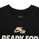 Nike (Nike) Air Jordan Air Jordan Baloncesto Baloncesto Sports Camiseta de manga corta DV9719-010 3XL