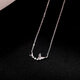 Laomiao 925 sterling silver necklace for women 2025 new style design niche light luxury butterfly clavicle necklace jewelry butterfly necklace - gold
