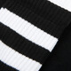 Aape flagship store accessories ape embroidery contrasting stripes casual trendy mid-calf socks 5321XXO BKX/black L