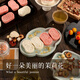 Stanton Tea Restaurant Bazhen Cake Poria Gorgon Certificate Nanjing Specialty Pastry Gift Box Souvenirs Gift Gift for Elders Source Direct Hair 672g