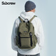 Subcrew Trendy High School College Student Schoolbag Men Mochila Mochila casual de gran capacidad Viajes Mujeres negras