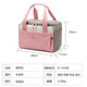 Insulated bag portable aluminum foil thickened insulated lunch box lunch box cake medicine refrigerated breast milk cold bag waterproof ice bag new pink
