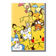 Fengqijia Pokemon Peripheral Anime Book Handbuch Soft Copybook Hausaufgabenbuch Geschenk Pokémon Notebook Brown 1391