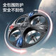 
4DRC four-axis drone UFO aircraft foam remote control aircraft children's intelligent suspended flying saucer boy's luminous toys Shenzhou Patriot_Satellite Intelligent High-Correspondence Stunts 1 battery warranty/quality warranty accessories + remote control electric
