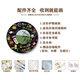 咏幻十个勤天手绘涂鸦黑胶唱片diy数字油画摆件装饰画解压手作送 S16778 直径20cm加厚实木内框 高亮颜料+专业油画布+画笔+配件
