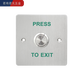 Shiyunling Access Control Switch Panel Selbstansiedlung 86 Typ Door Taste Schmale lange Säulentür Öffnung Taste Langer Streifen + untere Kiste Z3519D2W Größe 90*e