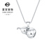 Caibai Jewelry Platinum Pendant Pt950 Platinum Fashion Mirror National Style Small Gourd Pendant Price BJ Platinum Pendant About 4.57g