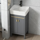 Jomoo Small Apartment Column Basin Fermer Salle de salle de bain Cabinet de salle de bain Céramique Integrated Balcone Balconie lavabo à lavabo
