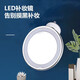 Bathroom makeup mirror LED punch-free wall-mounted folding 10x magnification with light 360-degree rotation bathroom glass desktop suction cup mirror acne squeezer long pole battery model 10x magnification + universal rotation + suction cup type