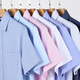 CEO Yageol shirt men's short-sleeved, non-scalding and anti-wrinkle 2025 summer business professional suit striped work clothes white lining DX6624 43
