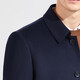 Antonio pure cashmere lining & removable thickened mid-length cashmere wool coat men's business woolen coat