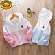 G.DUCKKIDS children's sun protection clothing 2024 new style for boys and girls, light and breathable summer quick-drying anti-UV i-skin clothing trendy pink UPF40+ 110 size recommended height 95-105