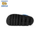 Skecher 2024 summer new style shopping mall same style as children's one-foot kicking hole shoes for boys' beach shoes black/multi-color/BKMT 28.5