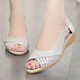 Zulijian Master beef tendon sole for women, soft leather flat sole comfortable fish mouth shoes, versatile hollow mother shoes, wedge-worn women's sandals fashion sandals Wenzhou Huidong not tired feet, hole shoes outside - black 35 sandals for women 2025 new style