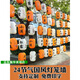 Light luxury Chinese outdoor 24 solar lanterns Chinese outdoor waterproof 24 solar lanterns ancient Japanese style 20*3524 solar lanterns