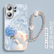 KUXA绣球猫咪适用适用vivoS30手机壳S30pro的保护套s30promini新款viv NM15657绣球猫蓝自带电镀闪粉镜 vivoS30Promini