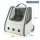 
New versatile cat bag, portable space capsule breathable large capacity bag, cat backpack pet supplies 6627-transparent pink pet backpack