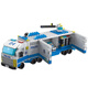 Shantoulin Village Kinderversammlung Bausteine ​​für Toys Polizeistall Serie Polizeiauto Spezialpolizei Model Jungen Geschenktank Empire 1047 Getreide + 8 Fliesen Fässer ~