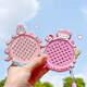 Hanoufei Magnetic Steel Ball Drawing Board Unzipping Magnetic Plate Keynchain suspendu les jouets et filles de Toys et Girls Offirent des cadeaux Katie Cat Katie