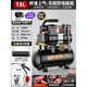 Jiang Zhiai Air Compressor Small 220v Industrial Grade Oil-free Silent Portable Woodworking Air Pump High Pressure Air Pump Air Compressor 3890W-70L [LCD Digital Display Dual Motor]