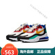 Nike (Nike) Nike Men's Shoes Air Max 270 REACT WELANS Air Cushion Sports Sports Running Shoes AO4971 AT6174-002 Rojo Amarillo Azul 40.5