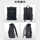 Lenovo (Lenovo) Slim Lightweight Backpack C1 Slim prend en charge le rangement ordinaire de 16 pouces Sangle de valise indépendante Sac à dos de grande capacité Sac de voyage décontracté de mode