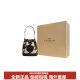 CoaCH (COACH) Dempsey14 large logo pattern drawstring hardware buckle leather bucket bag shoulder bag handbag handbag for women basic package (bag + dust bag)