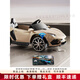 HTI2025 new children's electric car four-wheel car can seat men and women, baby and child remote control toy car four-wheel drive khaki color