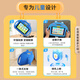 Kuaiyitong AI early education tablet educational children's learning machine preschool kindergarten Chinese mathematics English early education machine young-to-school connection point reading machine primary school curriculum synchronization anti-fall eye protection version orange with protective cover/tempered film 1-12 years old early education + all primary school age groups + APP download/64GB