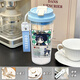 Genshin Impact Naxida Water Cup Girls Girls High-Pretty Portable Thé des étudiants mignons Cup d'été Water Cup Bxao15932 Walnut Cool Summer [500 ml bleu]-Print Points