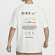 Nike Nike Herren-Sommer-Back-Label gedruckt gelegentlich atmungsaktiven losen losen T-Shirt HF-offizielles Flaggschiff authentisch HF6172-376 M