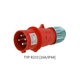 Weipu Industrial Plug/3623/5623/6623/2623 wasserdichte Sockel 16A5 CORE TYPR6623