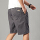 Sommer reines Baumwollhosen, die man losen Plus-Size-Casos-Shorts mittleren Alters mittleren Alters und jungen Menschen in der Plus-Größe hat [zweiteilig] 688 Dunkelgrau + 688 Black 2xl [130-150jin [Jin entspricht ca. 0,5 kg]]]