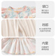 班喜迪【时尚蝴蝶结】女童套装夏装新款儿童洋气公主上衣宝宝薄款五分裤
