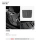Alcantara Tesla Model3/y central control wireless charging pad anti-slip mat accessories interior modification decoration Model3/Y charging panel 9894 black