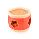 FVFH Japón Drum para niños multifuncional de 6 meses de edad Pat Drum 0-3 años Música Juguetes Educativos Instrumento musical para niños Orange (caja de color)